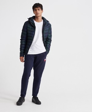 Superdry Crafted Tapered Férfi Sportruházat Sötétkék | COWQK4057